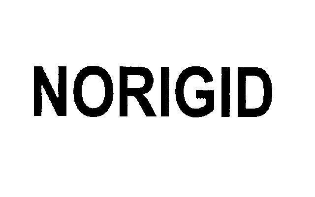 Mẫu nhãn hiệu NORIGID