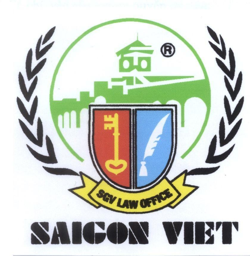 Mẫu nhãn hiệu SAIGON VIET SGV LAW OFFICE