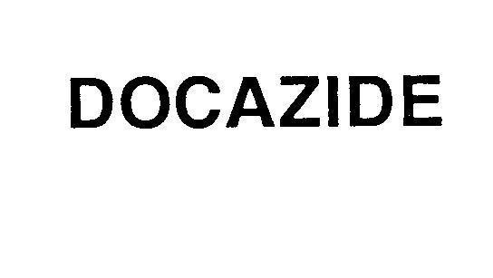 Mẫu nhãn hiệu DOCAZIDE