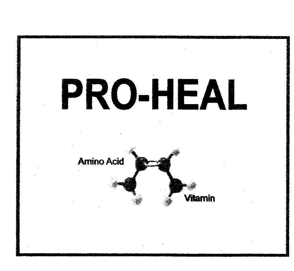 Mẫu nhãn hiệu PRO-HEAL Amino Acid Vitamin