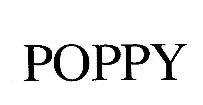 Mẫu nhãn hiệu POPPY