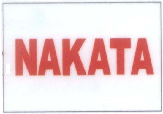 Mẫu nhãn hiệu NAKATA