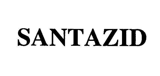 Mẫu nhãn hiệu SANTAZID