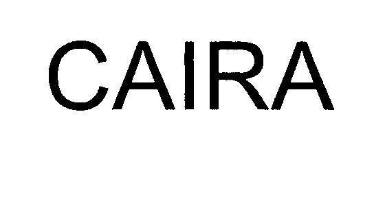 Mẫu nhãn hiệu CAIRA
