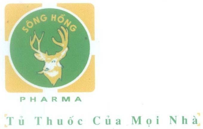 Mẫu nhãn hiệu Sông Hồng PHARMA Tủ Thuốc Của Mọi Nhà