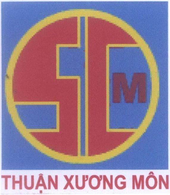 Mẫu nhãn hiệu S C M Thuận Xương Môn