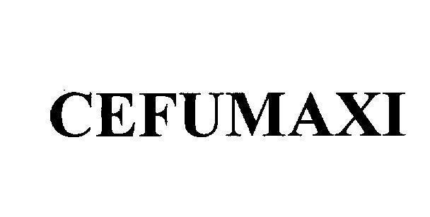 Mẫu nhãn hiệu CEFUMAXI