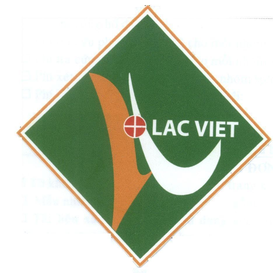 Mẫu nhãn hiệu L V LAC VIET