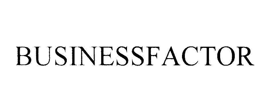 Mẫu nhãn hiệu BUSINESSFACTOR