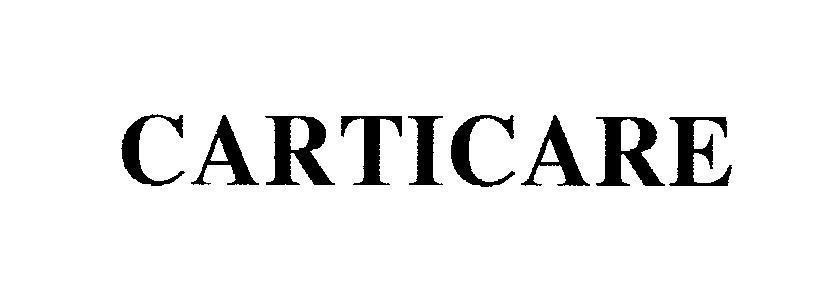 Mẫu nhãn hiệu CARTICARE