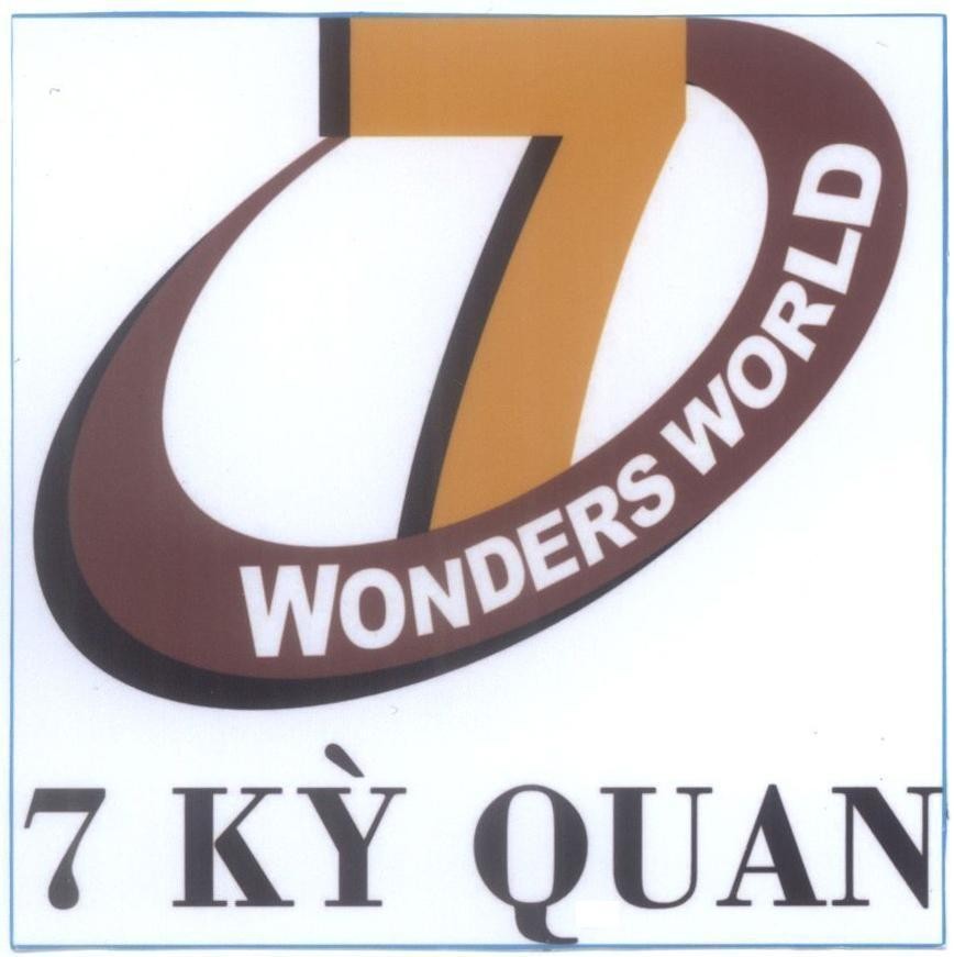 Mẫu nhãn hiệu 7 Kỳ Quan 7 WONDERS WORLD