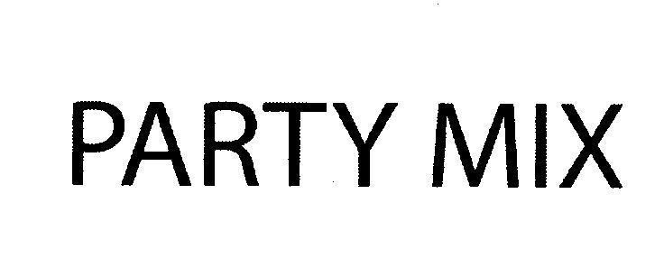 Mẫu nhãn hiệu PARTY MIX