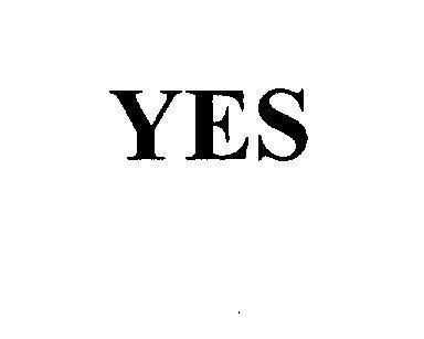 Mẫu nhãn hiệu YES