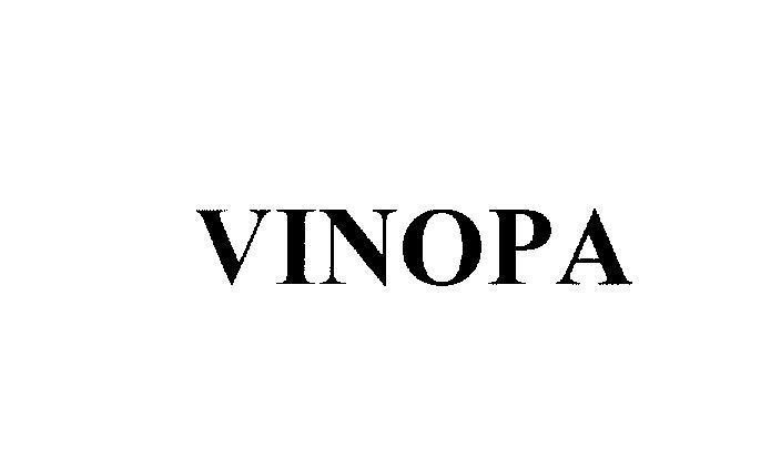 Mẫu nhãn hiệu VINOPA