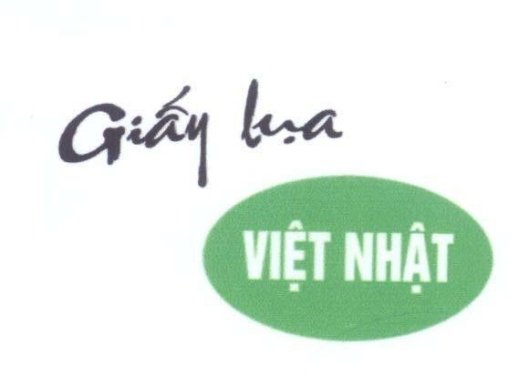 Mẫu nhãn hiệu Giấy lụa Việt Nhật