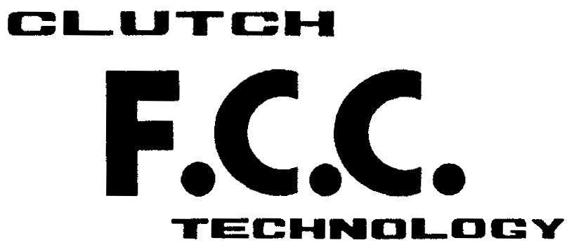 Mẫu nhãn hiệu CLUTCH F.C.C. TECHNOLOGY