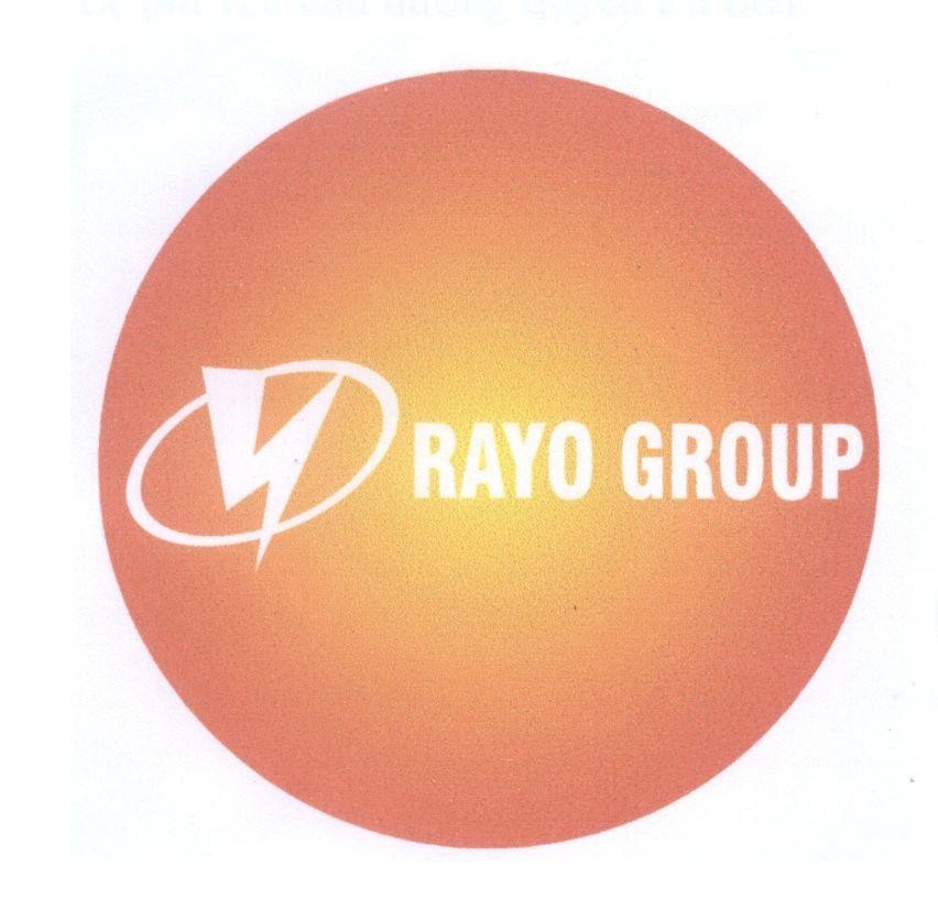 Mẫu nhãn hiệu RAYO GROUP
