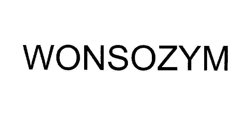 Mẫu nhãn hiệu WONSOZYM