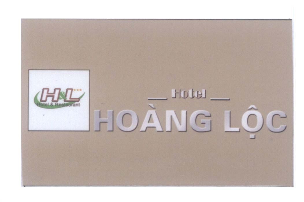 Mẫu nhãn hiệu Hoàng Lộc Hotel H&L Hotel & Restaurant