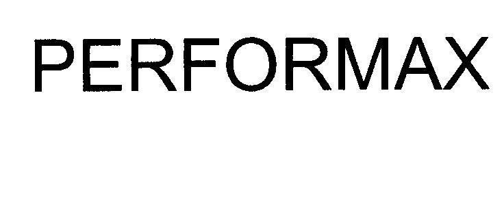 Mẫu nhãn hiệu PERFORMAX
