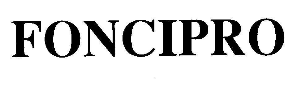 Mẫu nhãn hiệu FONCIPRO