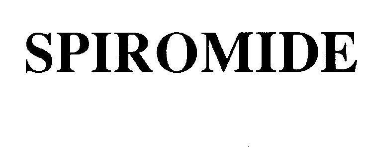 Mẫu nhãn hiệu SPIROMIDE