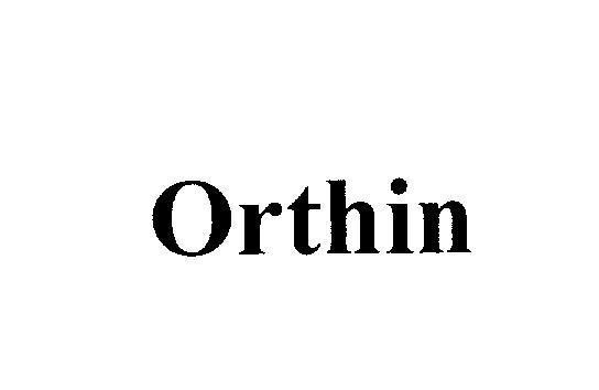 Mẫu nhãn hiệu Orthin