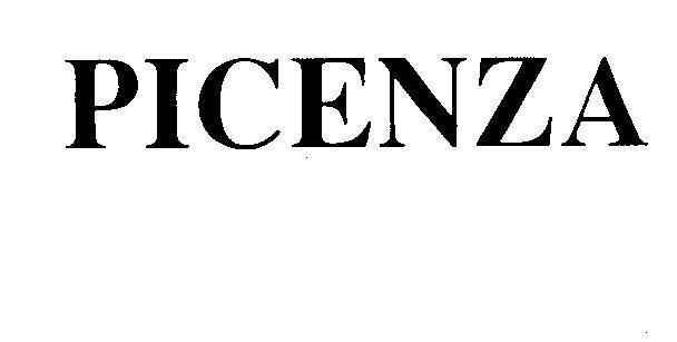 Mẫu nhãn hiệu PICENZA