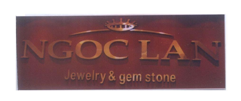 Mẫu nhãn hiệu NGOC LAN Jewelry & gem stone