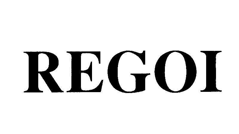 Mẫu nhãn hiệu REGOI
