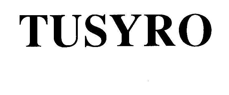 Mẫu nhãn hiệu TUSYRO
