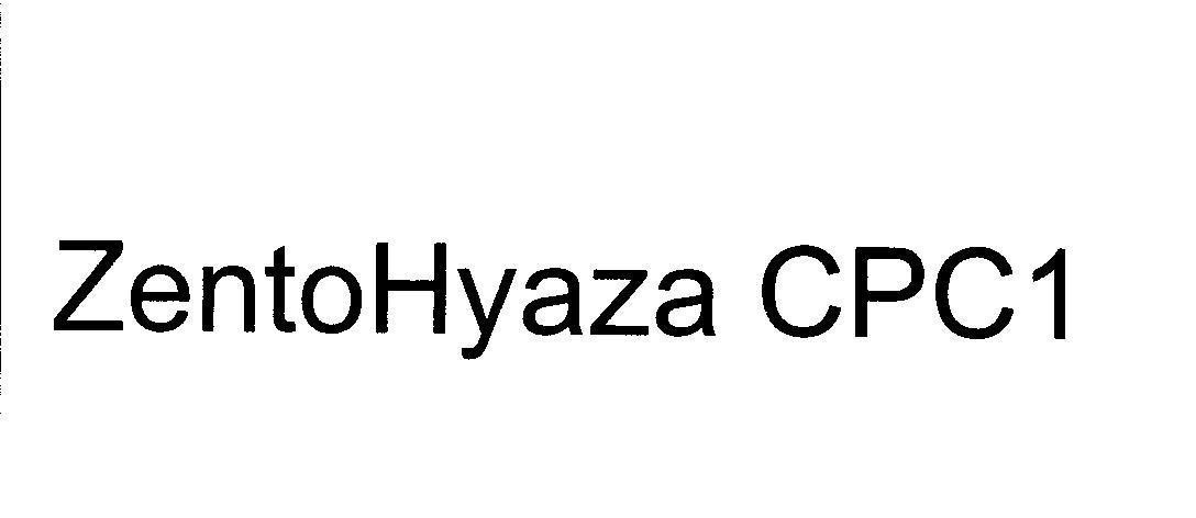 Mẫu nhãn hiệu ZentoHyaza CPC1
