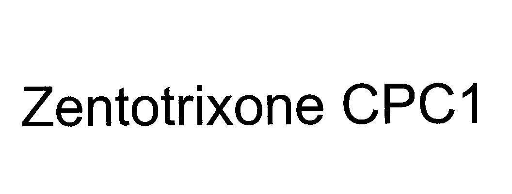 Mẫu nhãn hiệu Zentotrixone CPC1