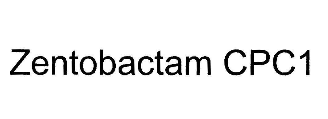 Mẫu nhãn hiệu Zentobactam CPC1