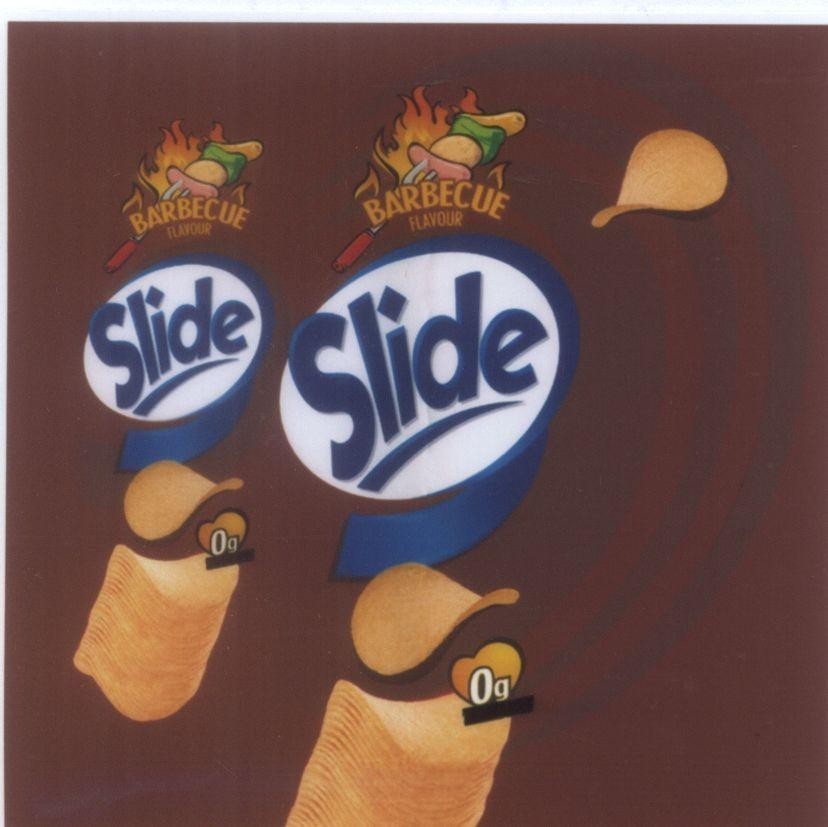 Mẫu nhãn hiệu SLIDE BARBECUE FLAVOUR Og