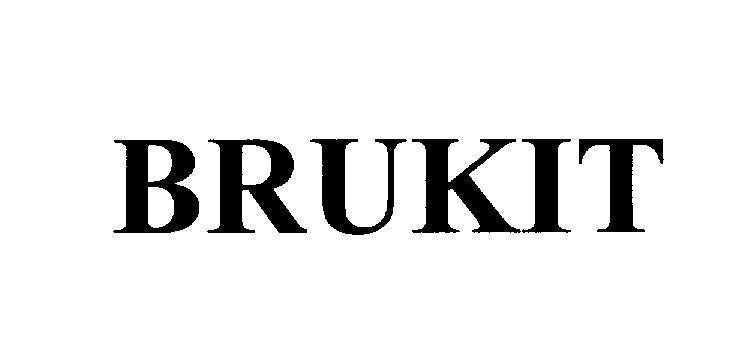 Mẫu nhãn hiệu BRUKIT