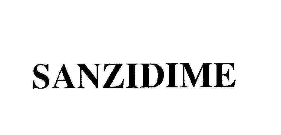 Mẫu nhãn hiệu SANZIDIME