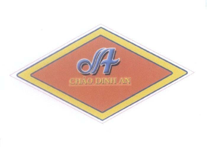 Mẫu nhãn hiệu DA Cháo DINH AN