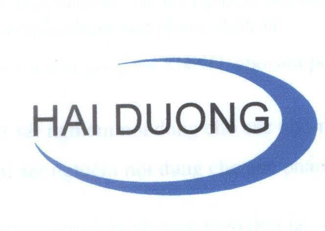 Mẫu nhãn hiệu HAI DUONG