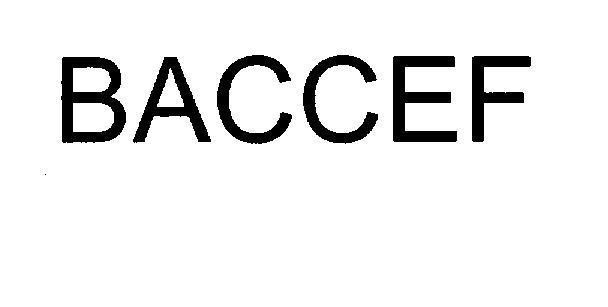 Mẫu nhãn hiệu BACCEF