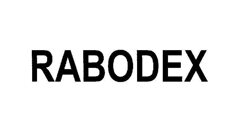 Mẫu nhãn hiệu RABODEX