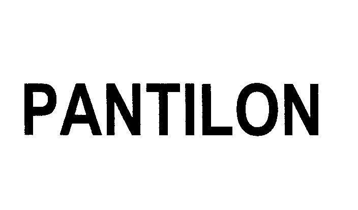 Mẫu nhãn hiệu PANTILON