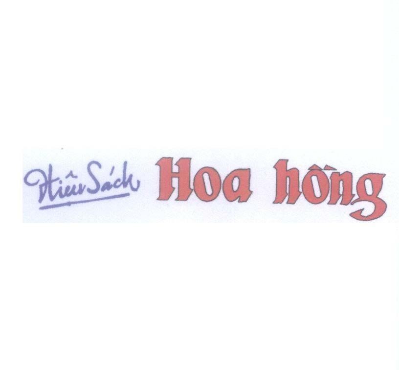 Mẫu nhãn hiệu Hiệu Sách Hoa hồng