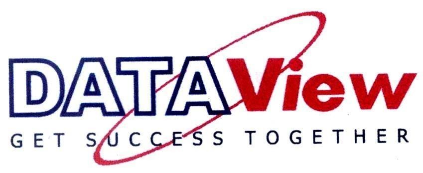 Mẫu nhãn hiệu DATAView GET SUCCESS TOGETHER