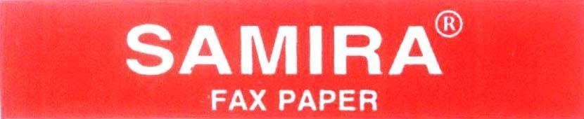 Mẫu nhãn hiệu SAMIRA FAX PAPER