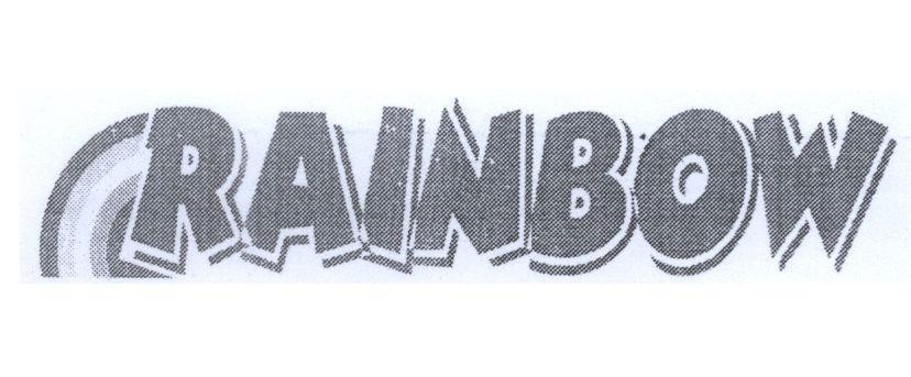 Mẫu nhãn hiệu RAINBOW