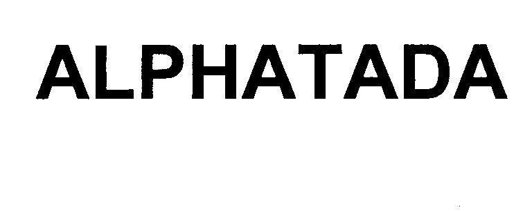 Mẫu nhãn hiệu ALPHATADA