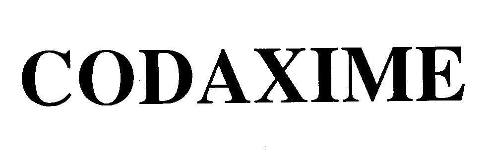 Mẫu nhãn hiệu CODAXIME