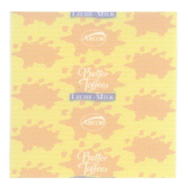Mẫu nhãn hiệu ARCOR LECHE/MILK Butter Tofees