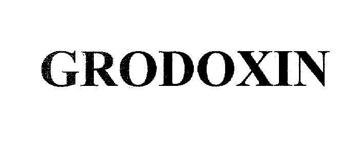 Mẫu nhãn hiệu GRODOXIN